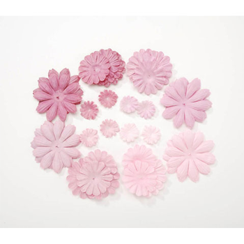 Paper Petals Color Mauve 32 pc